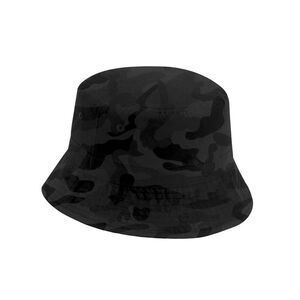 Beechfield Camo Polyester Recycled Bucket Hat / Midnight